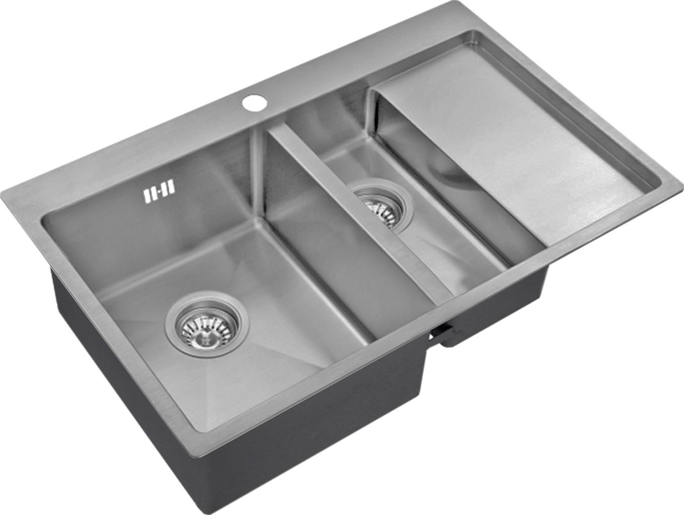 

Мойка кухонная Zorg Inox R 5178-2-L, Сталь