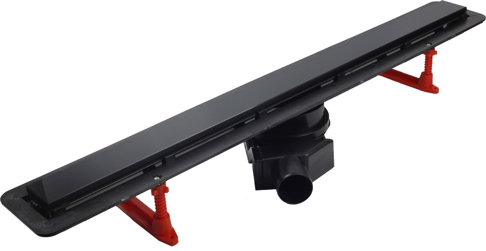 

Душевой лоток Pestan Confluo Frameless Line 450 black glass