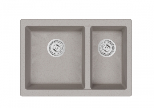 

Мойка кухонная Emar Quartz EMQ-2665.PL берилл, Бежевый, EMQ-2665.PL