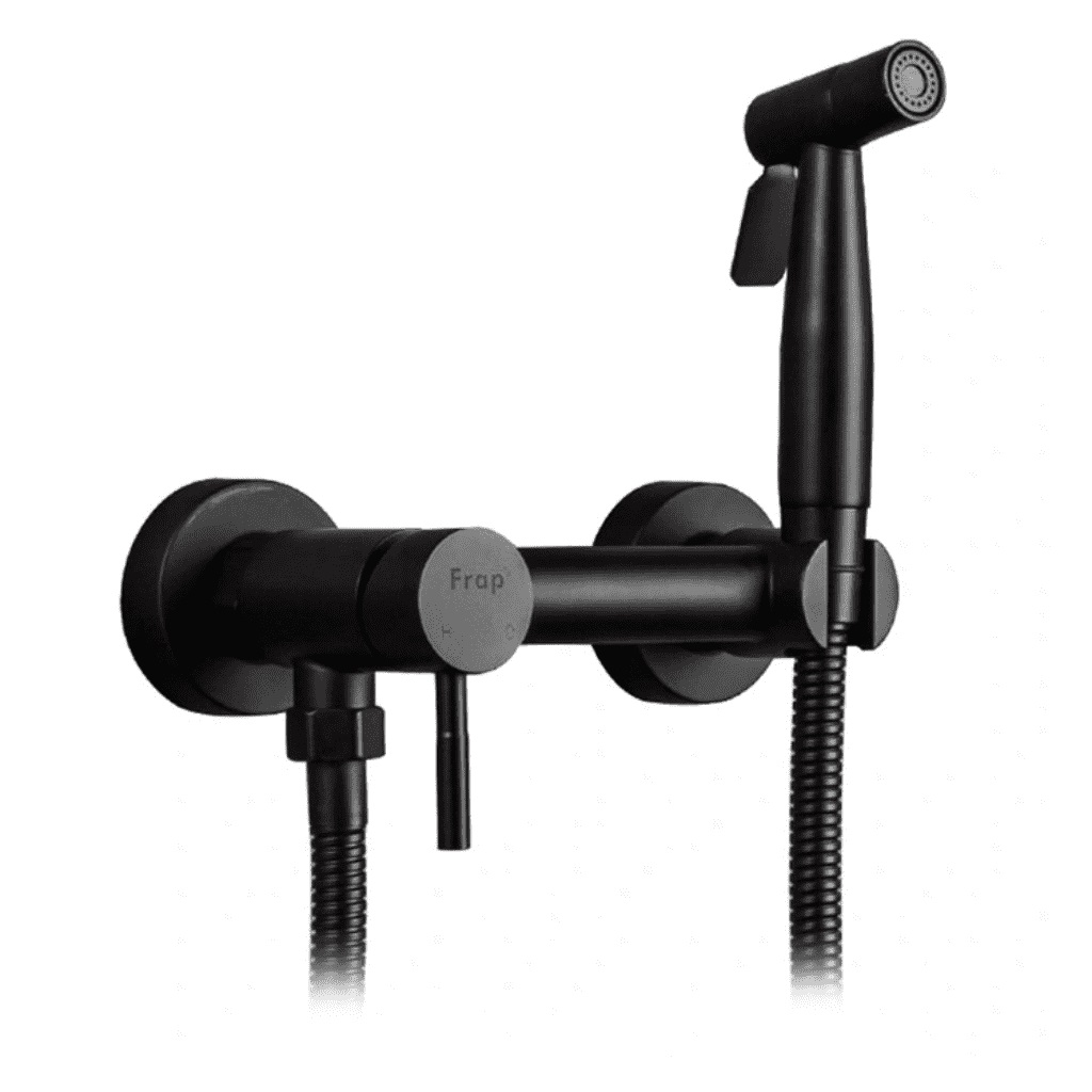 

Гигиенический душ Frap F7503-6 со смесителем, черный, F7503-6
