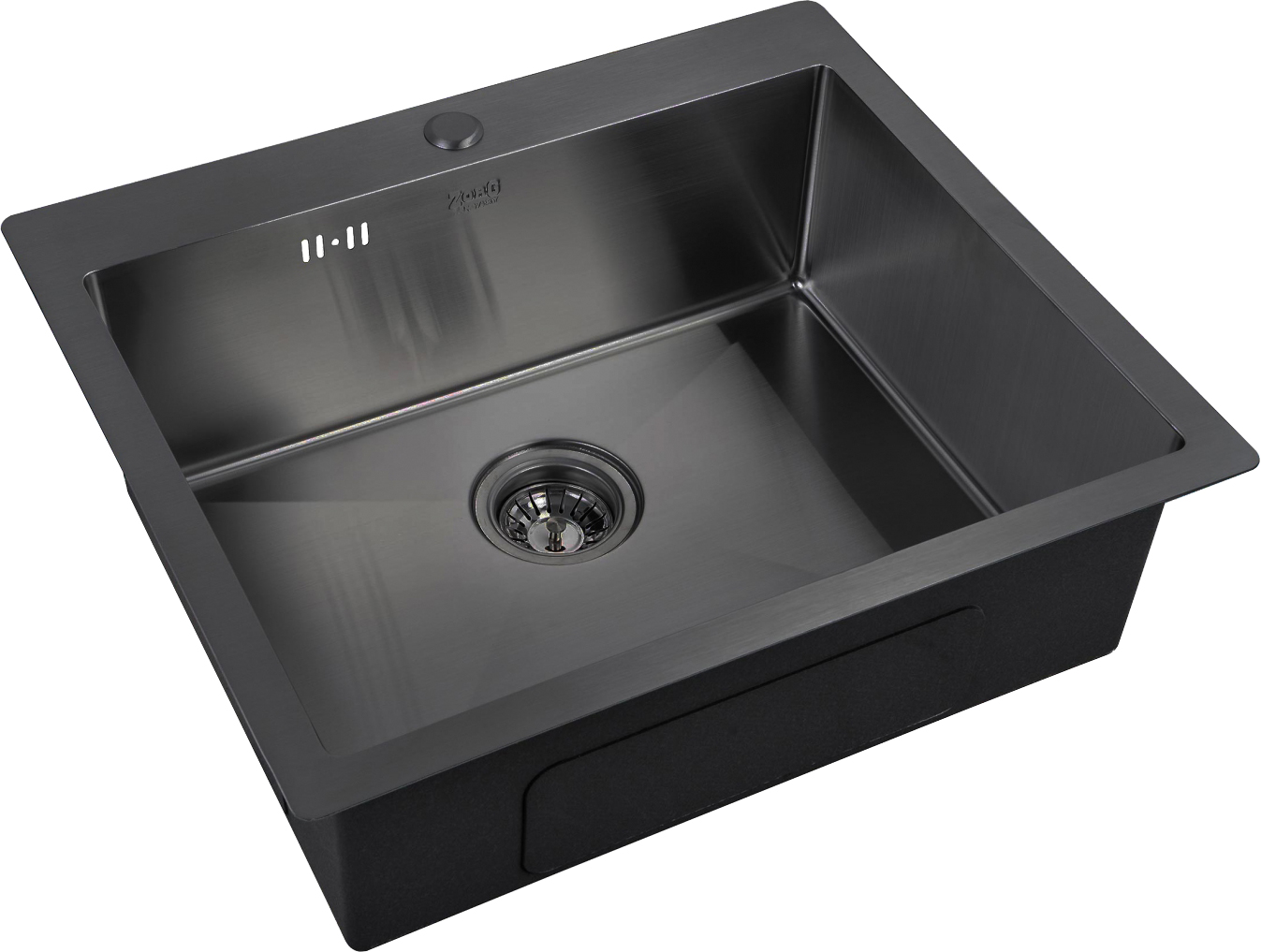 

Мойка кухонная Zorg Inox PVD 5951 grafit, Черный, Inox PVD 5951