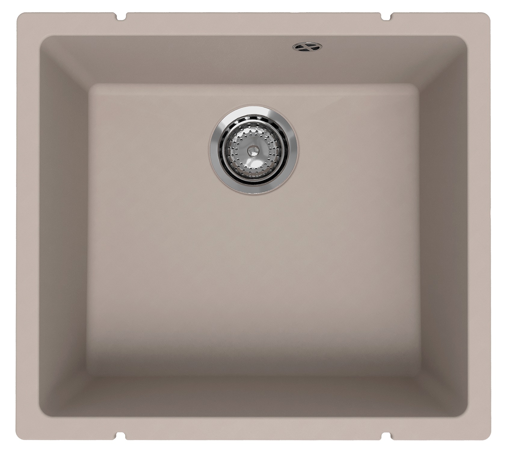 

Мойка кухонная Ulgran Quartz Underground 450-02 50х45 см, лен, Бежевый, Under 450-02