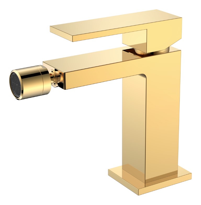 

Смеситель Boheme Qubic 476-G для биде, золото глянцевое, Qubic 476-G