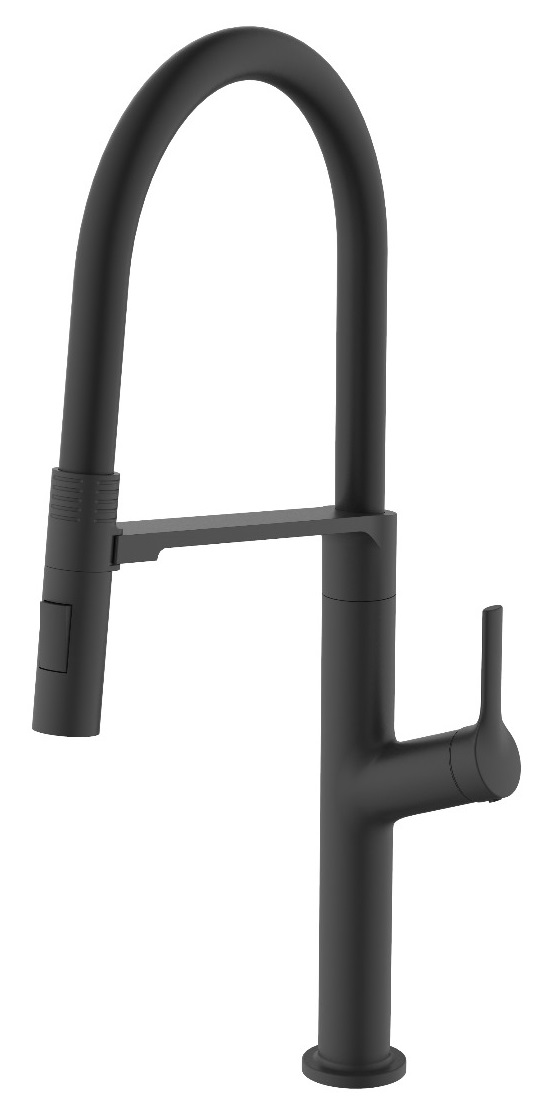

Смеситель для кухонной мойки D&C Domincare DC08643MB черный матовый, DC08643MB