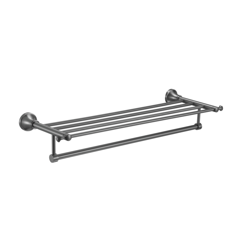 

Полотенцедержатель Rose RG1908T пепельный, RG1908T