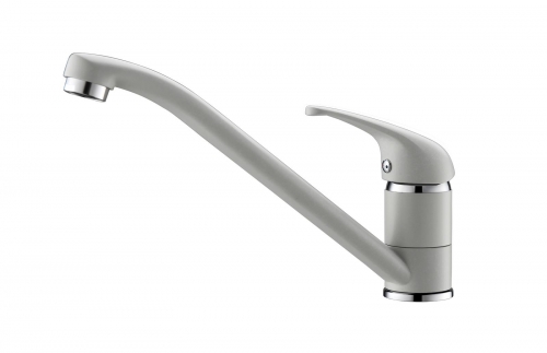 

Смеситель Emar Quartz ЕС - 3009 для кухни агат, Белый, ЕС - 3009