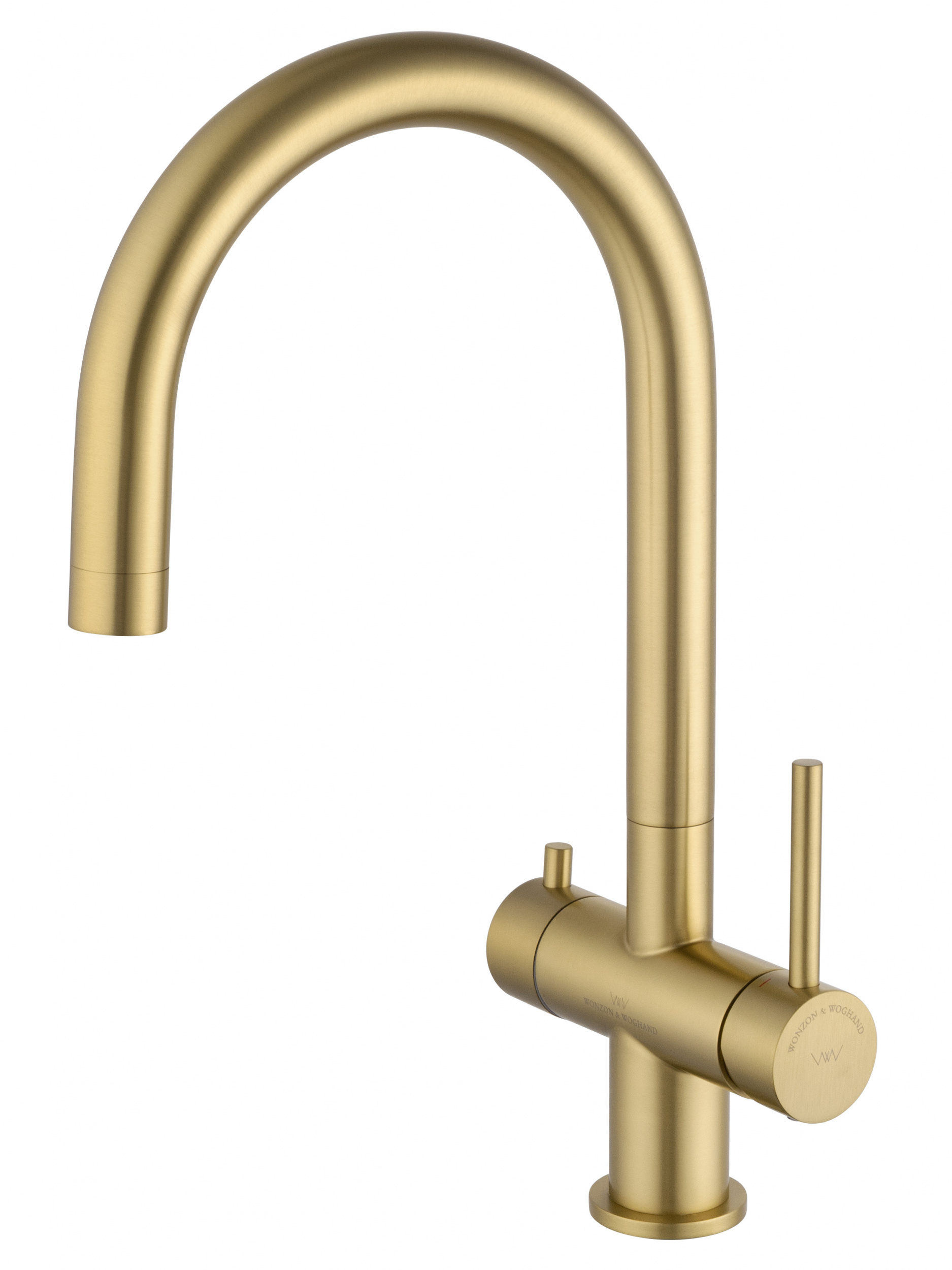 

Смеситель для кухонной мойки Wonzon & Woghand WW-3211-BG золото, WW-3211-BG