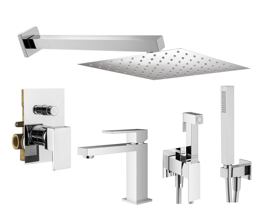 

Душевой комплект Plumberia Selection Tag KITZTG15CR53 хром, KITZTG15CR53