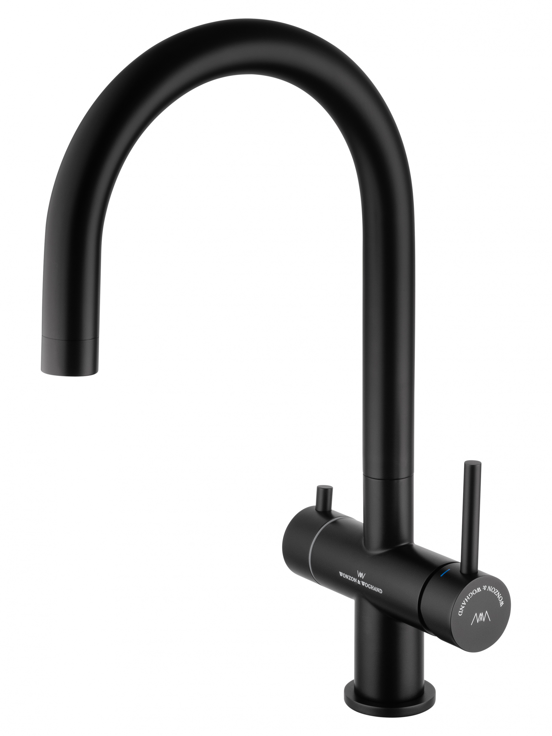 

Смеситель для кухонной мойки Wonzon & Woghand WW-3211-MB черный, WW-3211-MB