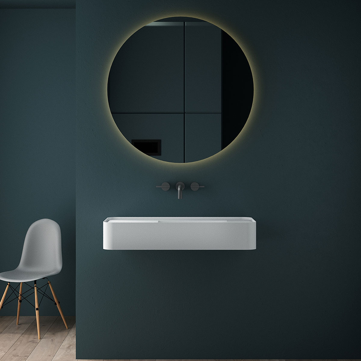 

Раковина подвесная Vincea VWB-6S412MW белая матовая, Белый, VWB-6S412MW