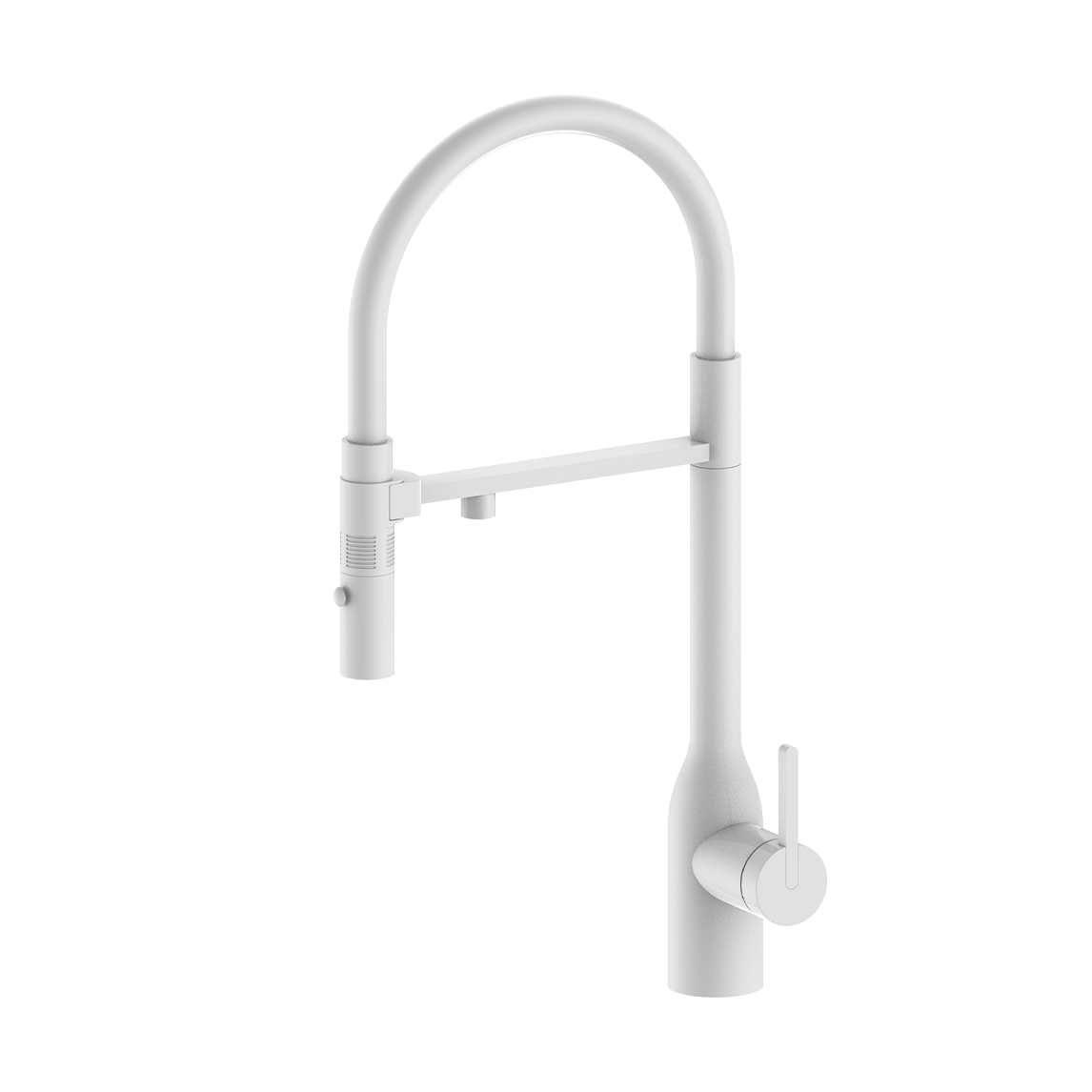 

Смеситель для кухонной мойки Paulmark Magneto One Ma213188-WH белый, Ma213188-WH