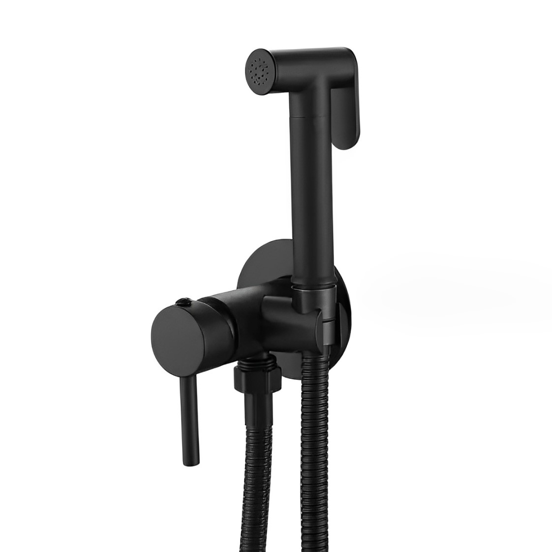 

Гигиенический душ Maretti Eleganza Black ENB30RV65 со смесителем, черный матовый, ENB30RV65