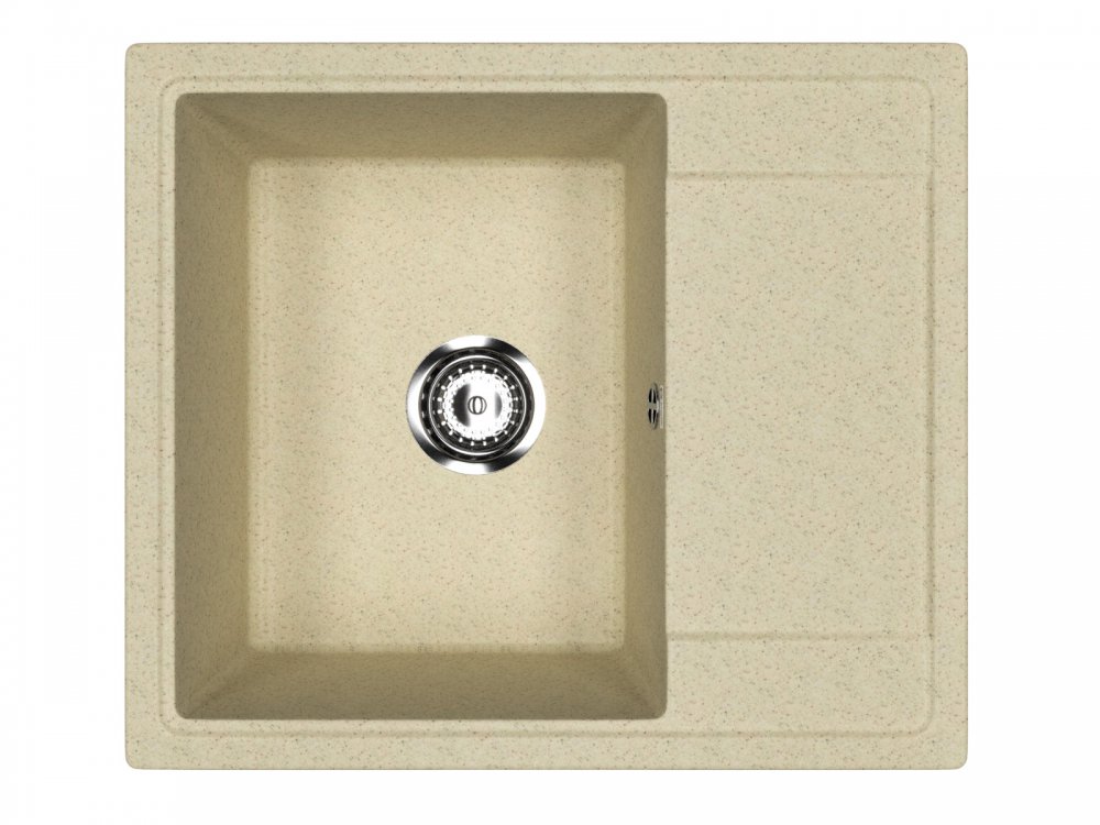 

Мойка кухонная Practik PR-M-575-002 57,5 см, слоновая кость, PR-M-575-002