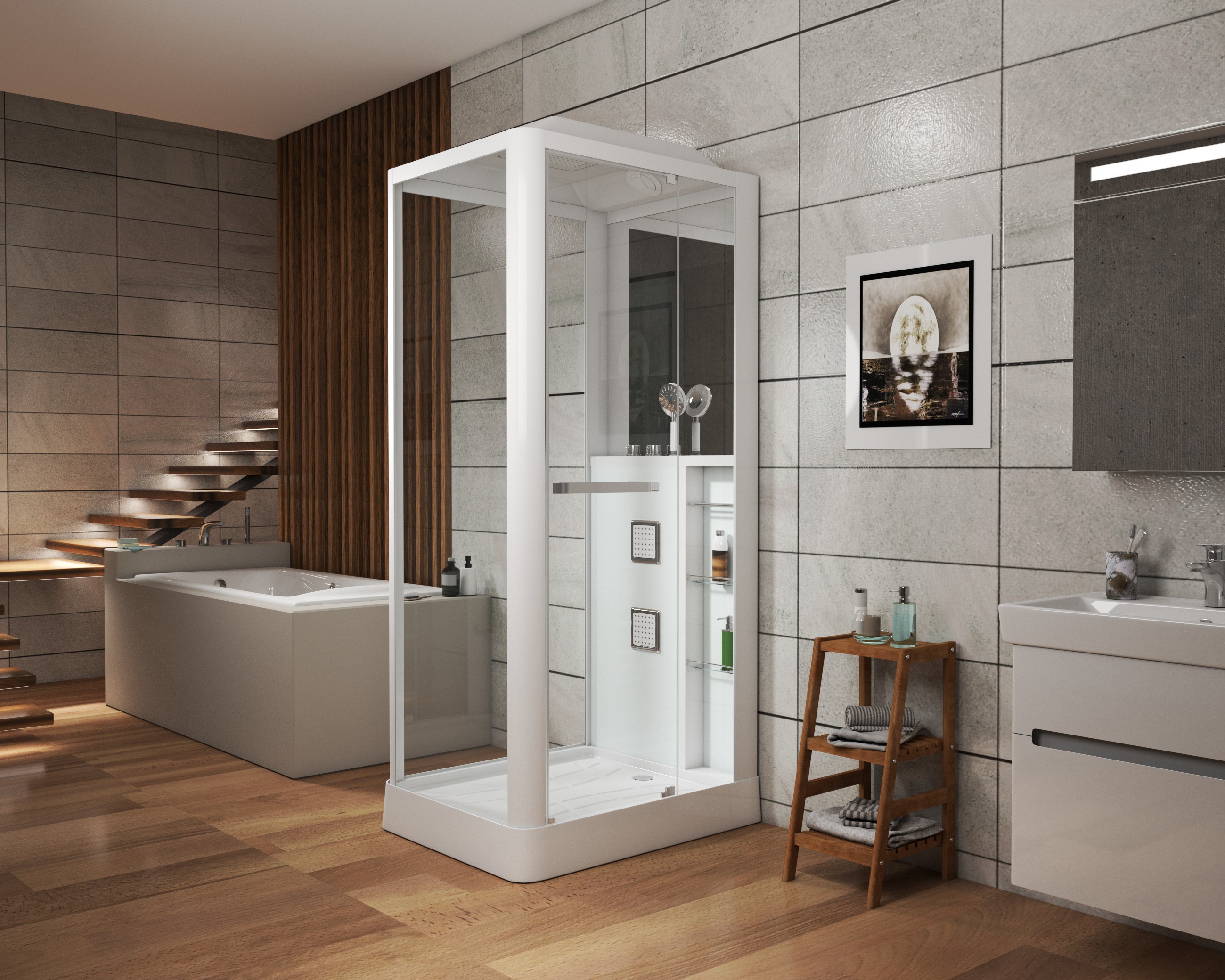 

Душевая кабина Grossman GR122 80x100x225, GR122