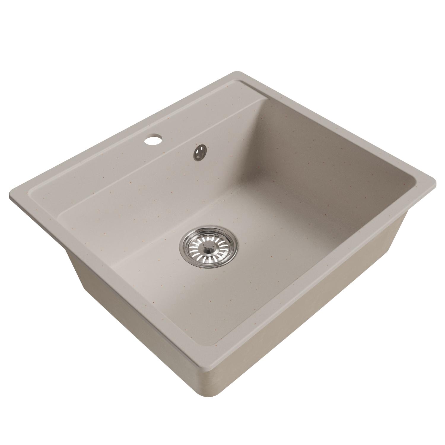 

Мойка кухонная Mixline ML-GM15 551918 56х50 см, белая, Белый, 551918