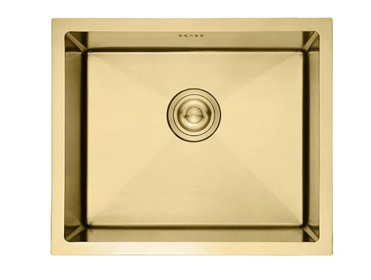 

Мойка кухонная Gerhans K3 5043G встраиваемая золото, 5043G