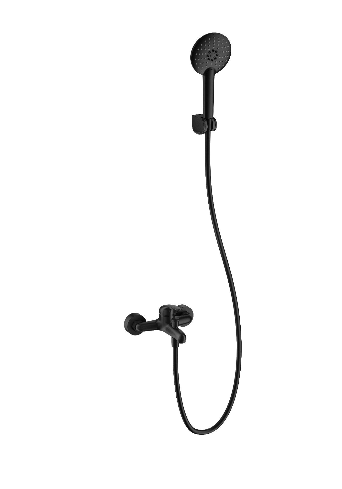 

Смеситель для ванны с душем Wonzon & Woghand WW-4530-MB черный, WW-4530-MB