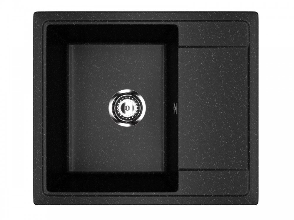 

Мойка кухонная Practik PR-M-575-004 57,5 см, черный оникс, PR-M-575-004