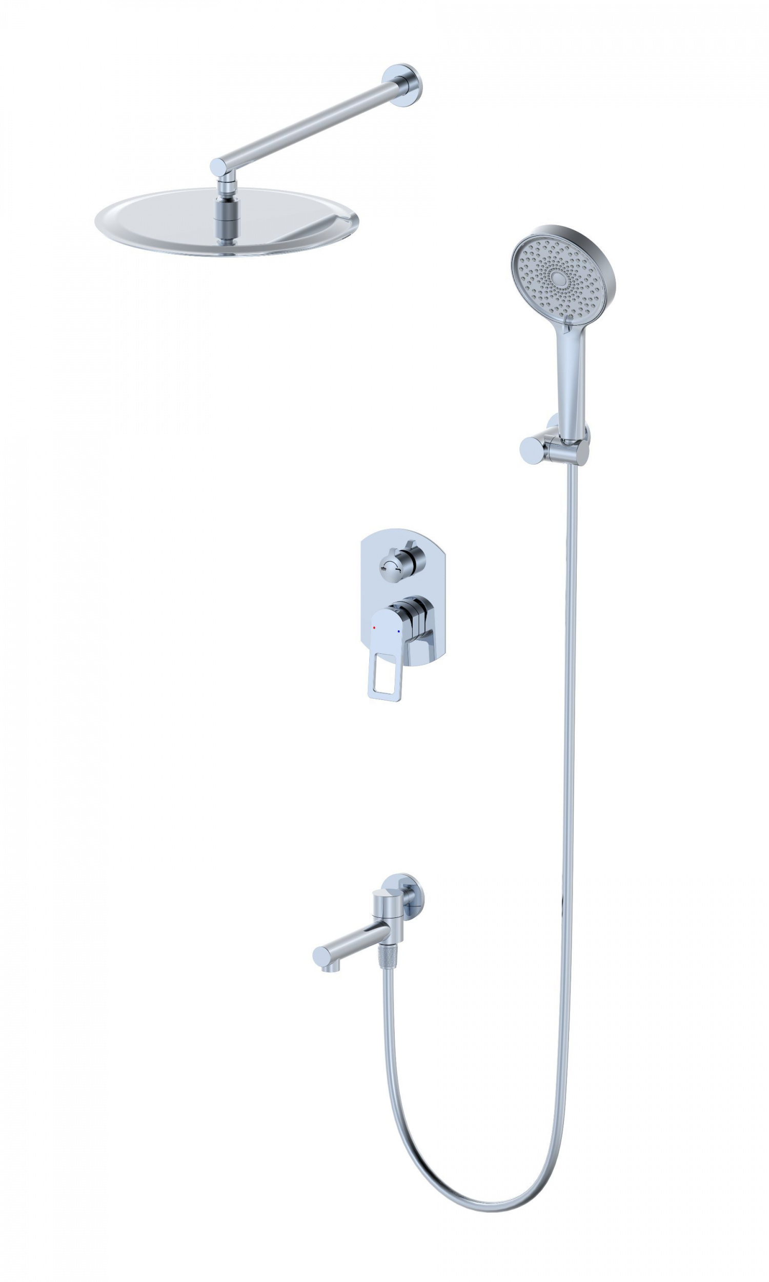

Душевой комплект Wonzon & Woghand WW-88939010-CR хром, WW-88939010-CR