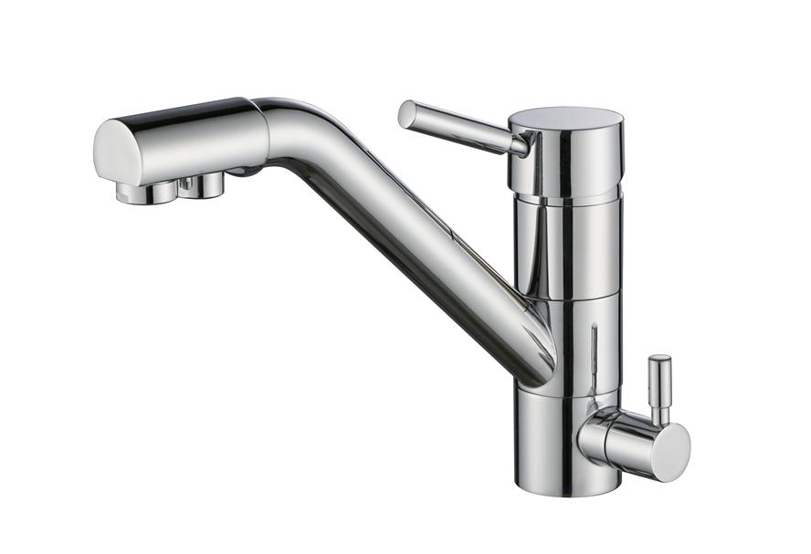 

Смеситель Emar Steel ЕС - 3008 для кухни, Хром, ЕС - 3008