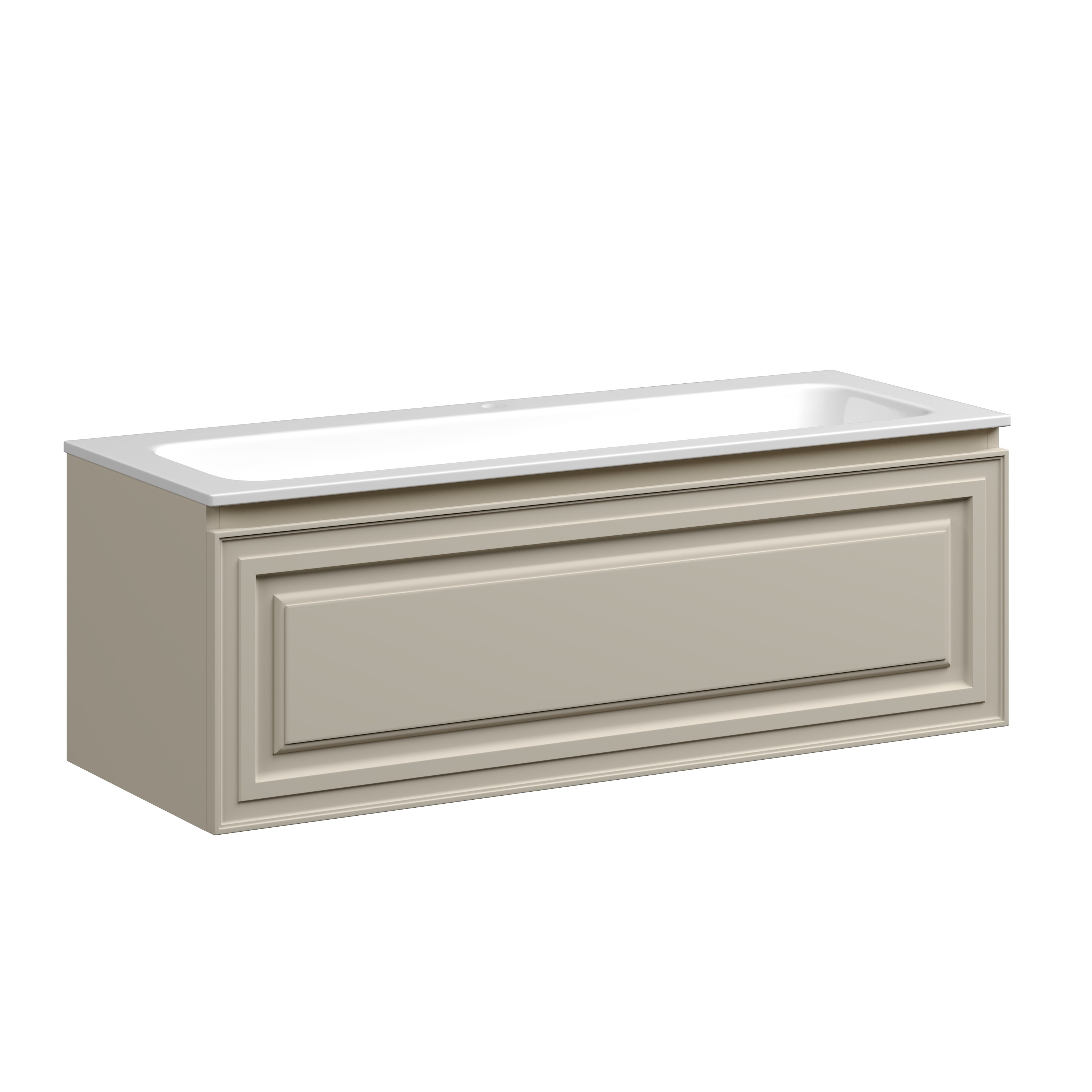 

Тумба с раковиной Sancos Very 120 подвесная, Beige Soft, Бежевый, Very 120