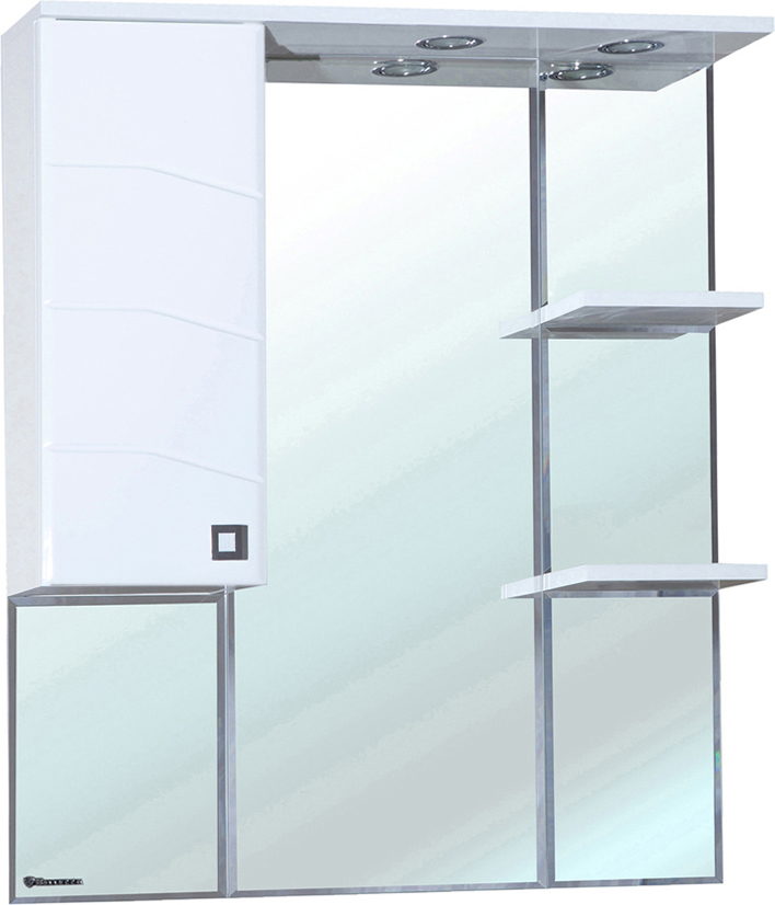 

Зеркало-шкаф Bellezza Джулия 85 L, Белый, Джулия 85