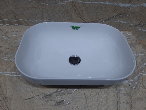 

Раковина CeramaLux 78589 накладная, Белый, N 78589