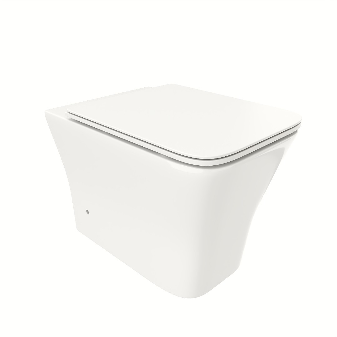 

Унитаз приставной Ceruttispa Marmolada F CT8906 с микролифтом, Белый, F CT8906