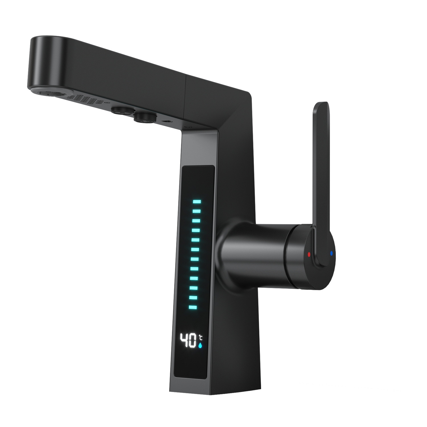 

Смеситель для раковины Black&White SD3029B черный матовый, 3029B