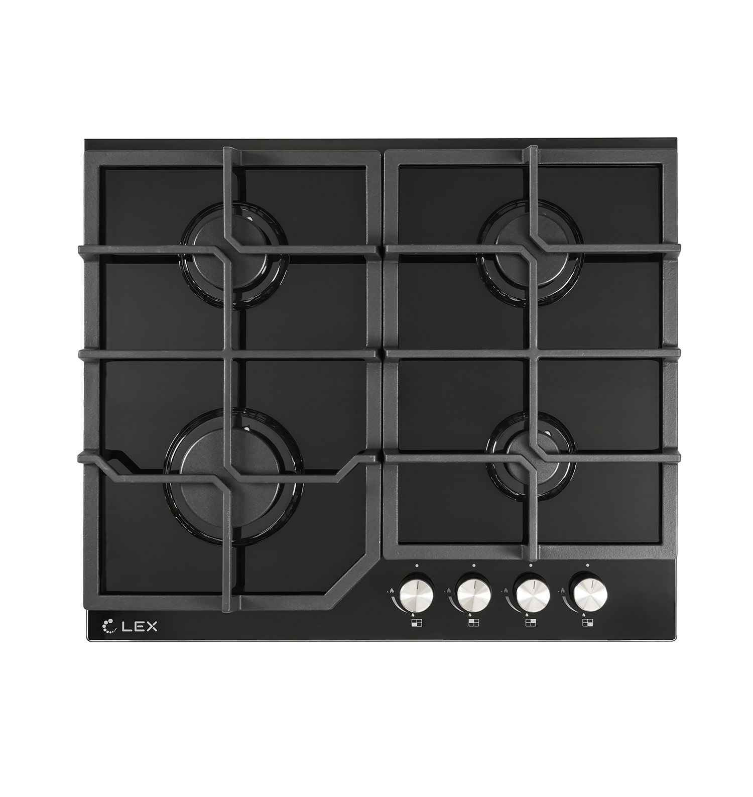 

Варочная поверхность LEX GVG 642 BL газовая, черная, 642 BL