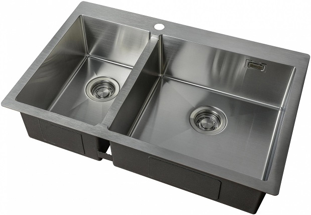 

Мойка кухонная Zorg Light ZL R 780-2-510-R, Сталь