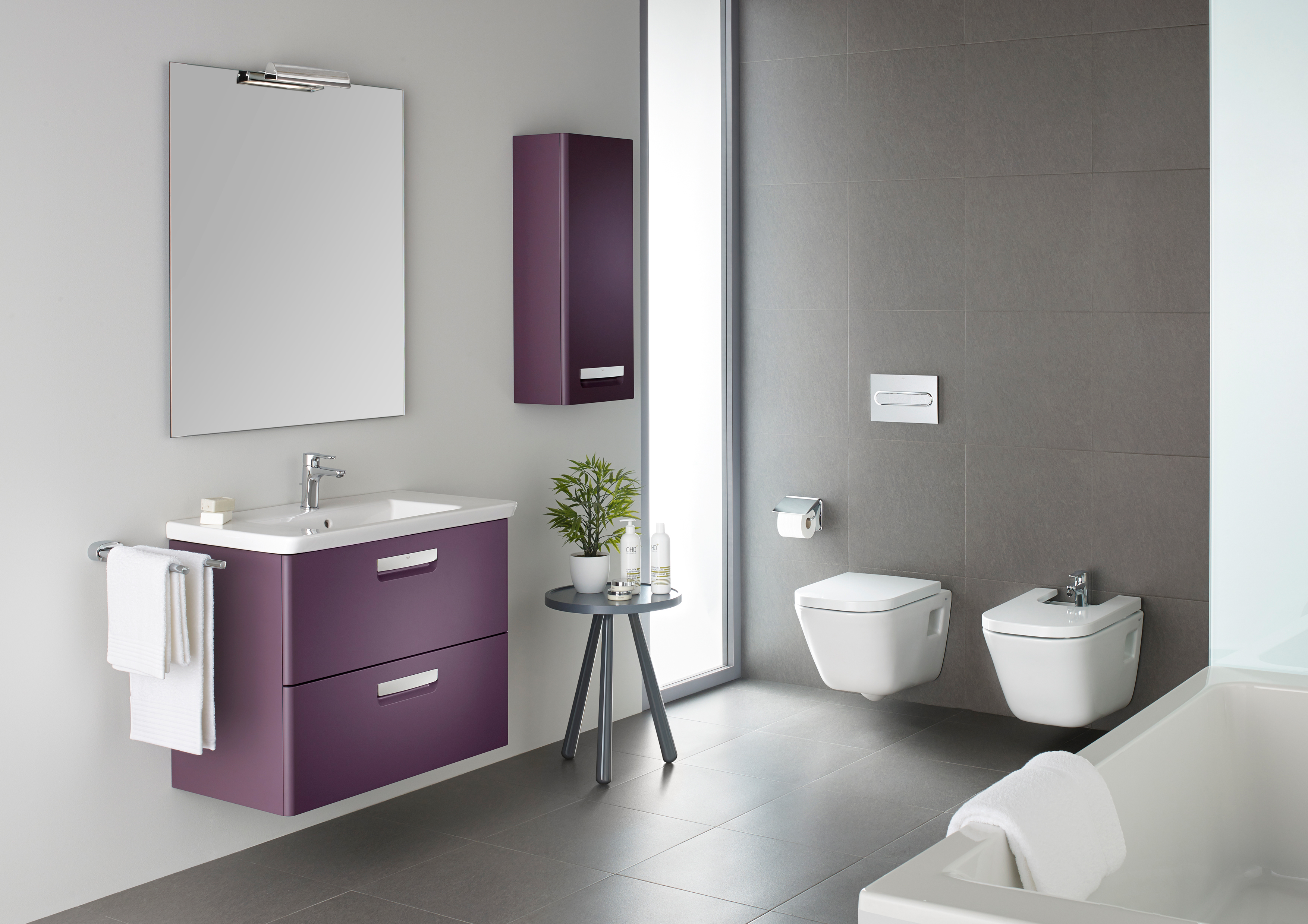 

Мебель для ванной Roca Gap 60 фиолетовая, Фиолетовый, Gap
