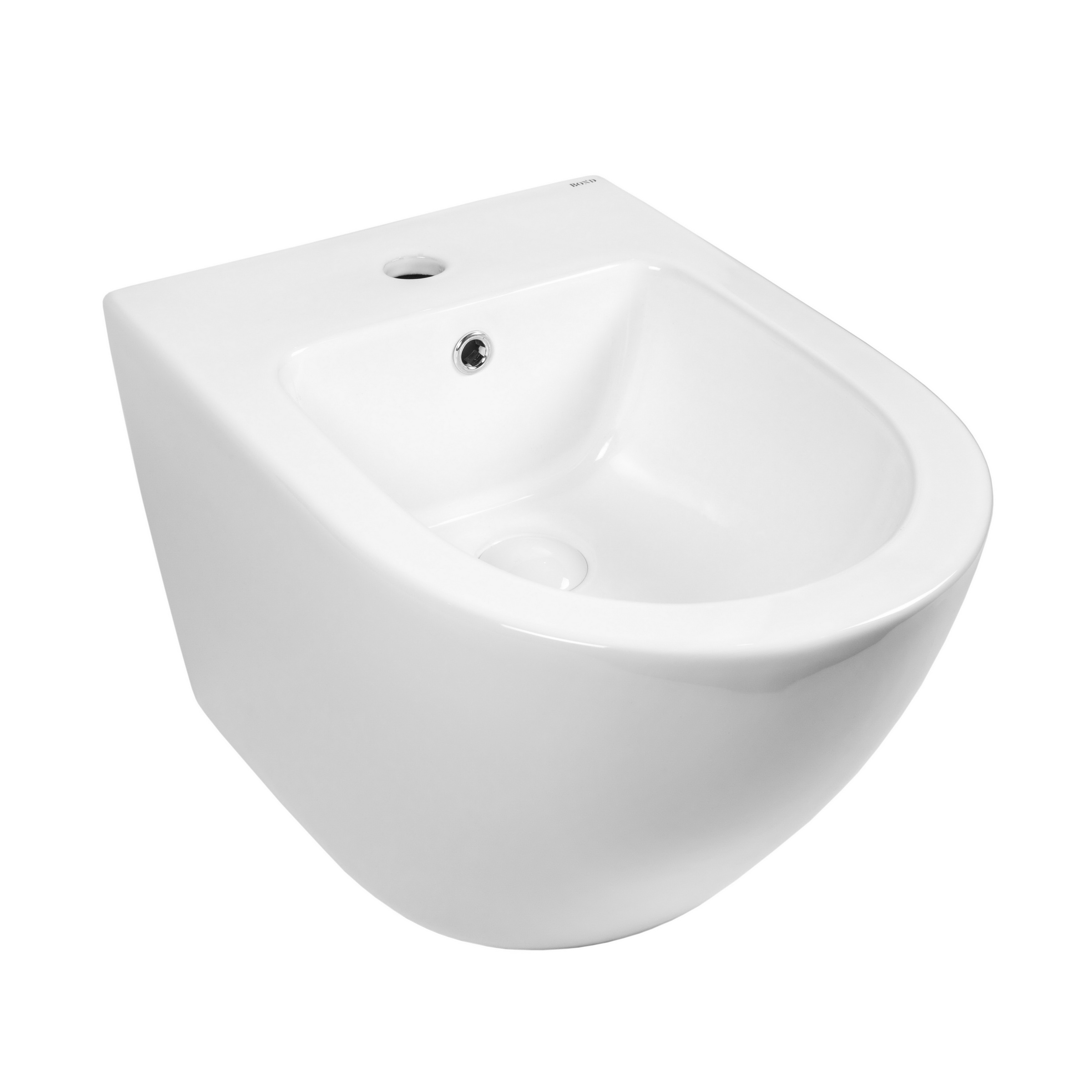 

Биде подвесное Bond Oval F01-20 с переливом, белый, F01-20