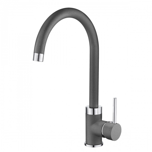 

Смеситель Emar Quartz ЕС - 3004 для кухни антрацит, Темно-серый, ЕС - 3004
