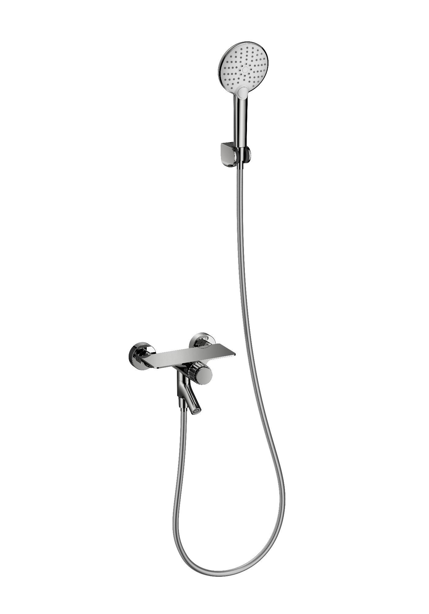 

Смеситель для ванны с душем Wonzon & Woghand WW-FE05L221-CR хром, WW-FE05L221-CR