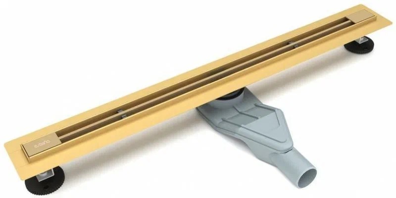 

Душевой лоток Esbano Slim S-LINE-60SG 600 мм, c решеткой, золото матовое, S-LINE-60SG