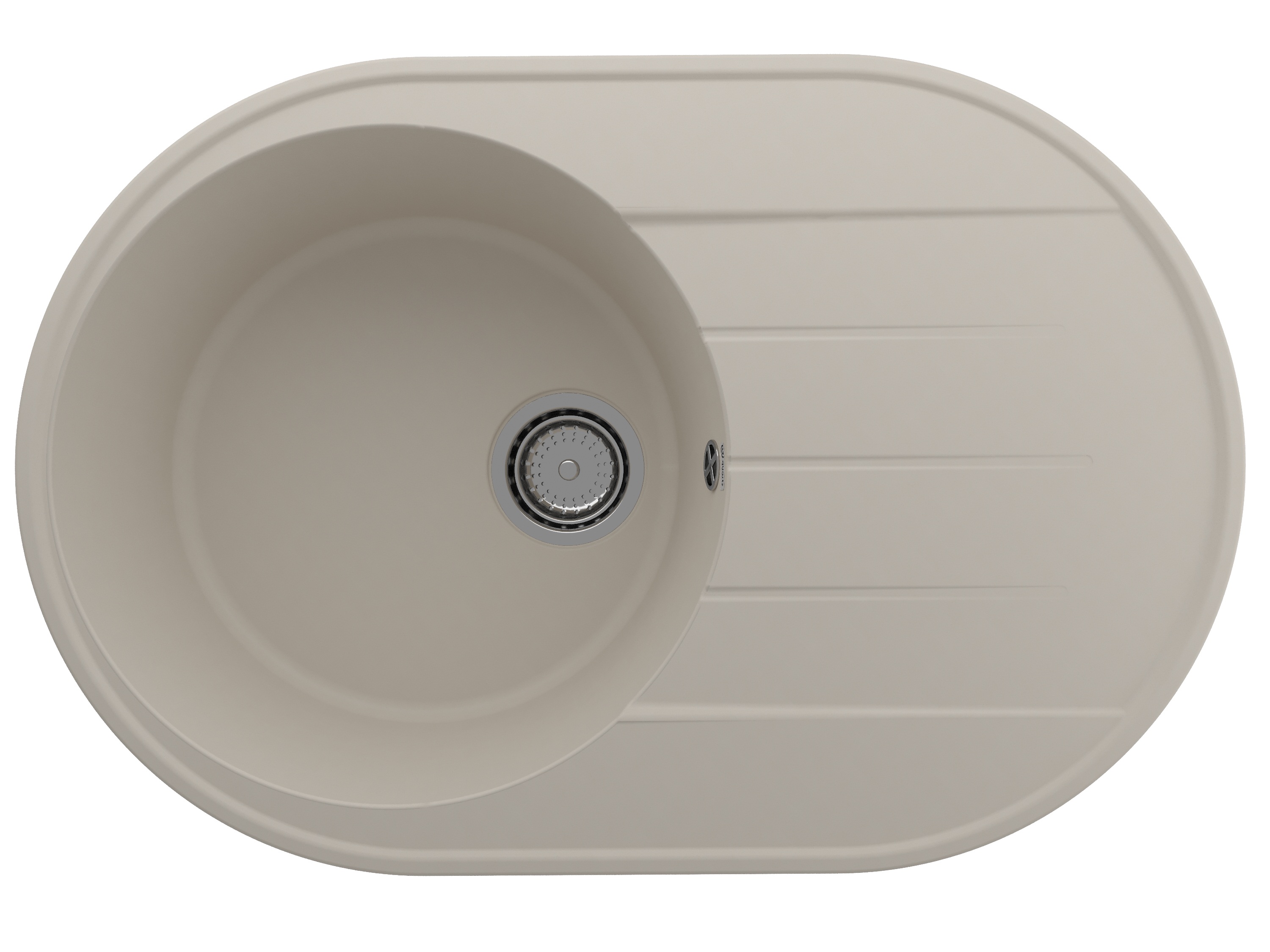 

Мойка кухонная Ulgran Quartz Nora 750-02 75х50 см, лен, Бежевый, Nora 750-02