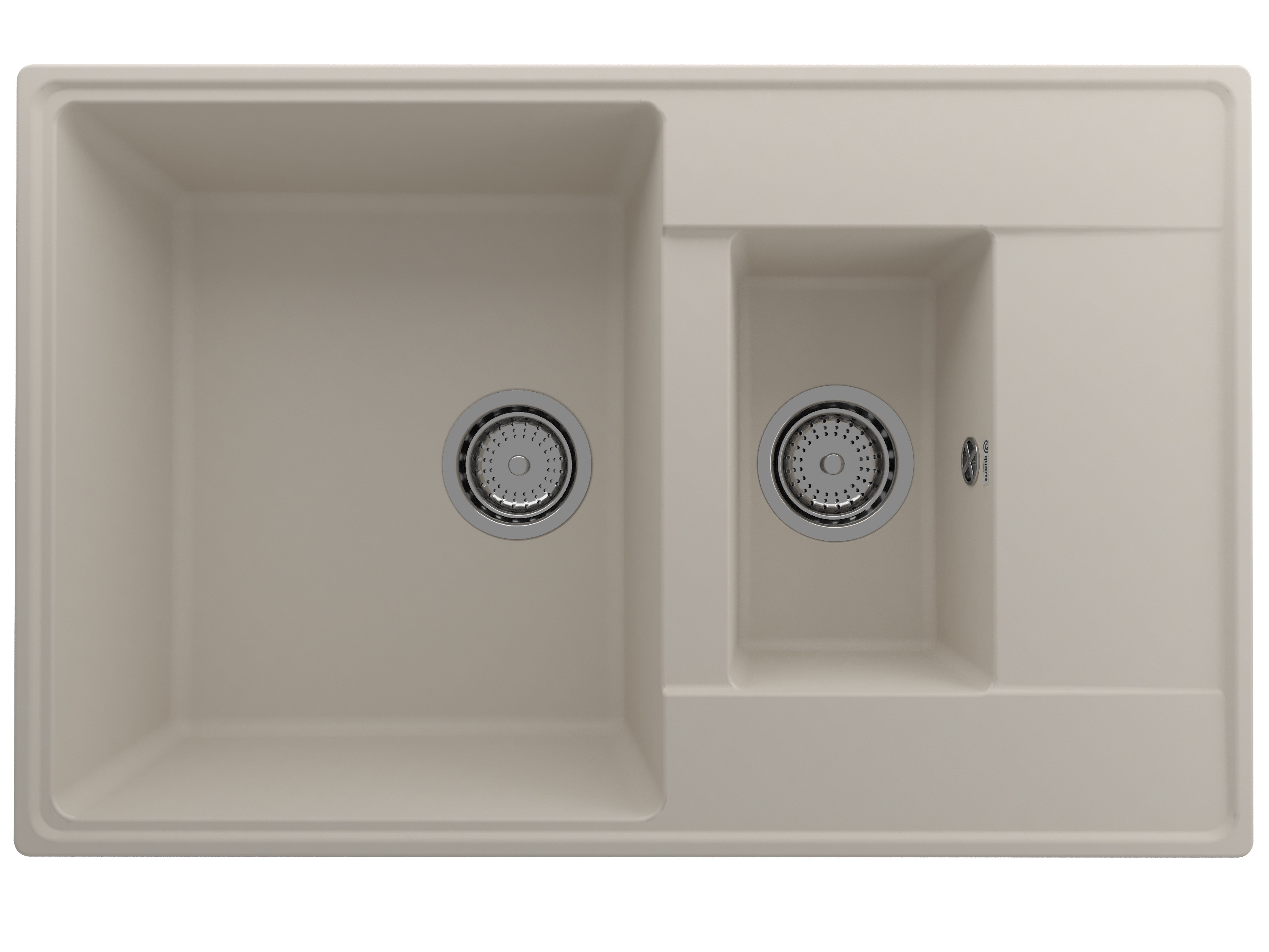 

Мойка кухонная Ulgran Quartz Prima 780 1,5 K-02 78х50 см, лен, Бежевый, Prima 780 1,5 K-02
