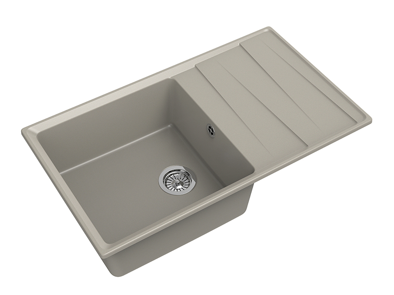 

Мойка кухонная GranFest LEVEL GF-LV-860L топаз, GF-LV-860L