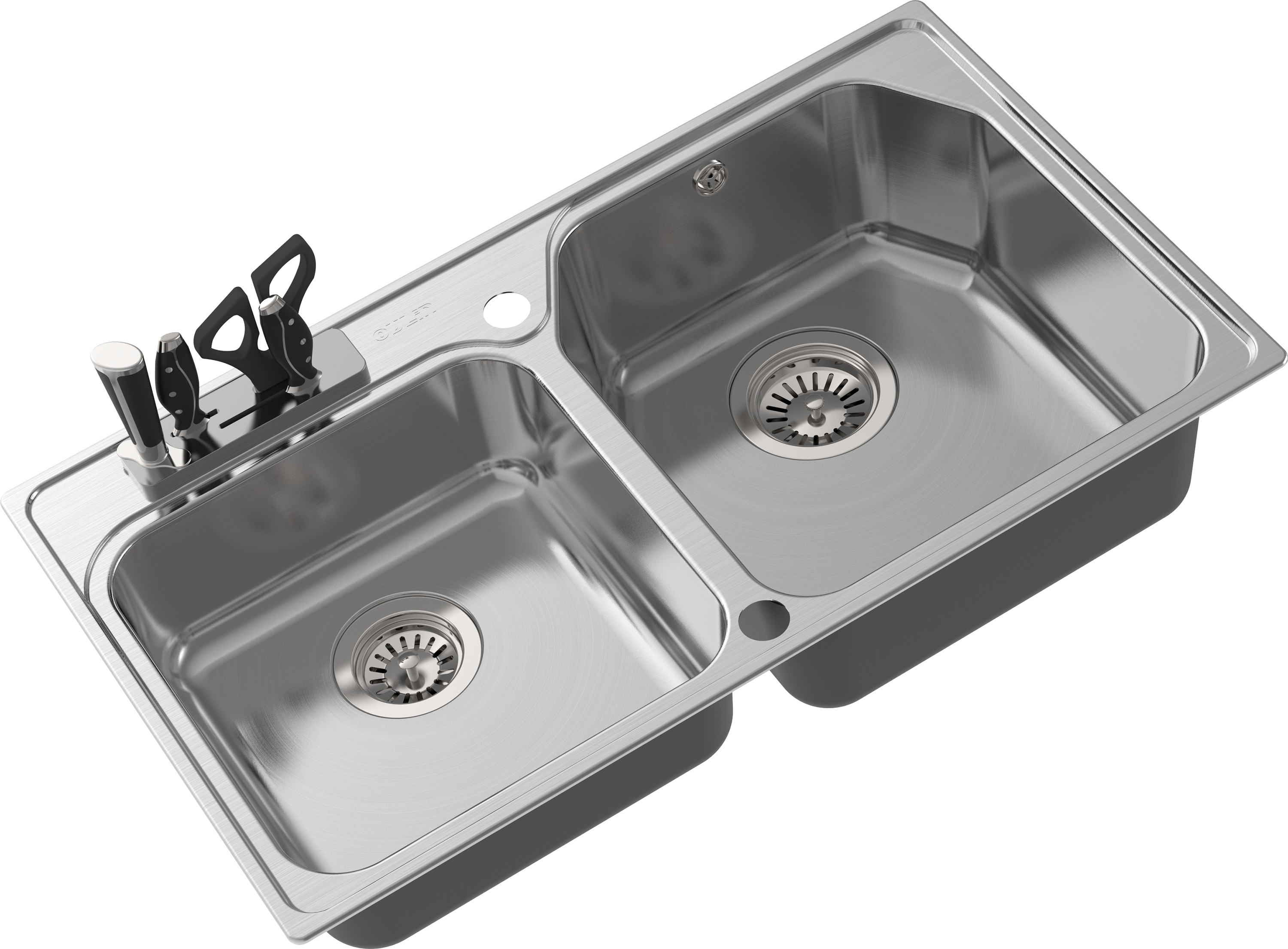 

Мойка кухонная Oulin OL-H9910, Хром, OL-H9910