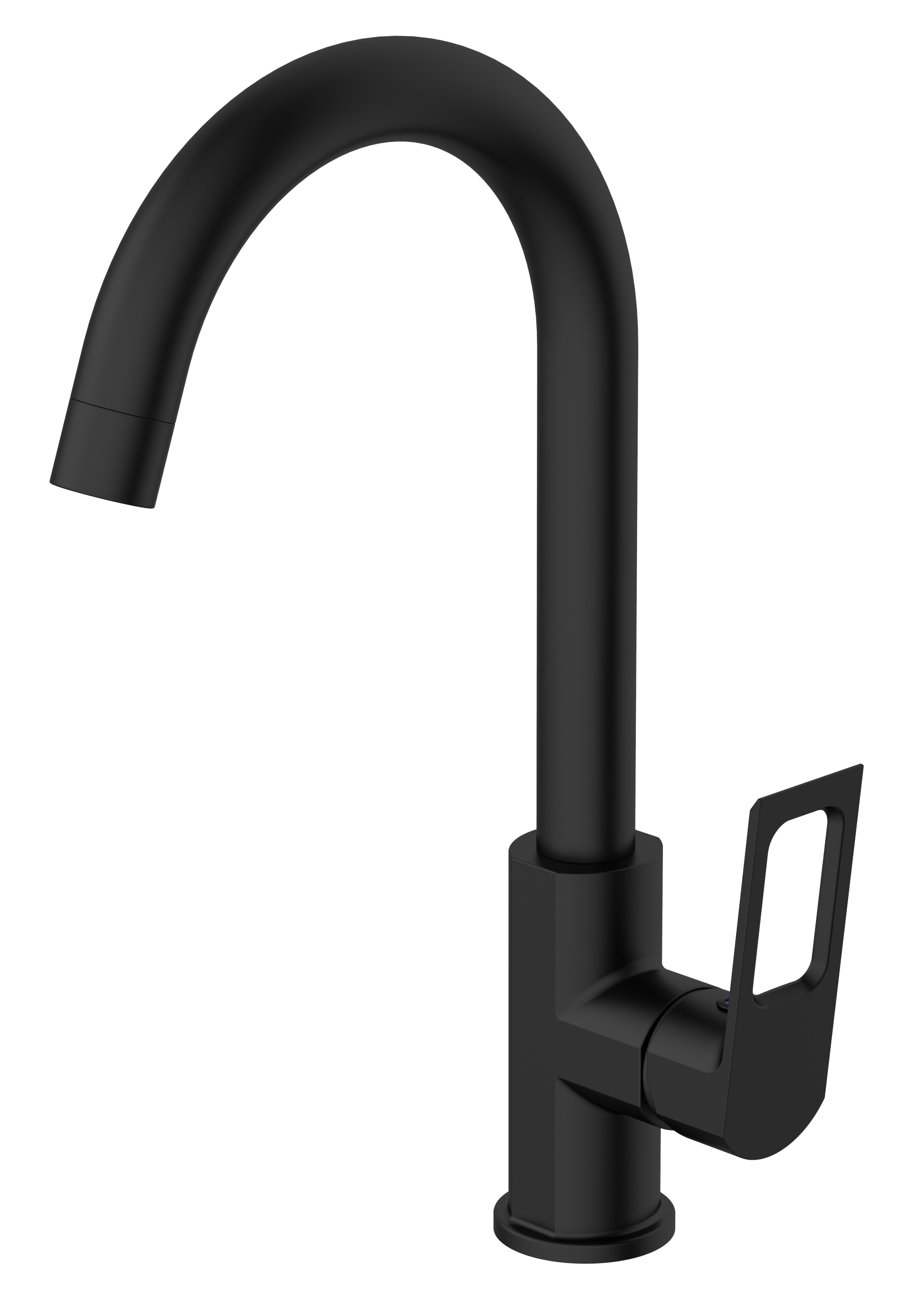 

Смеситель для кухонной мойки VODA Surf Black SF519B черный, SF519B
