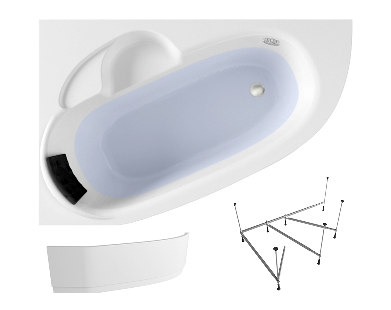 

Комплект 4 в 1 Lavinia Boho Bell Pro S2-370216PL, Белый, S2-370216PL