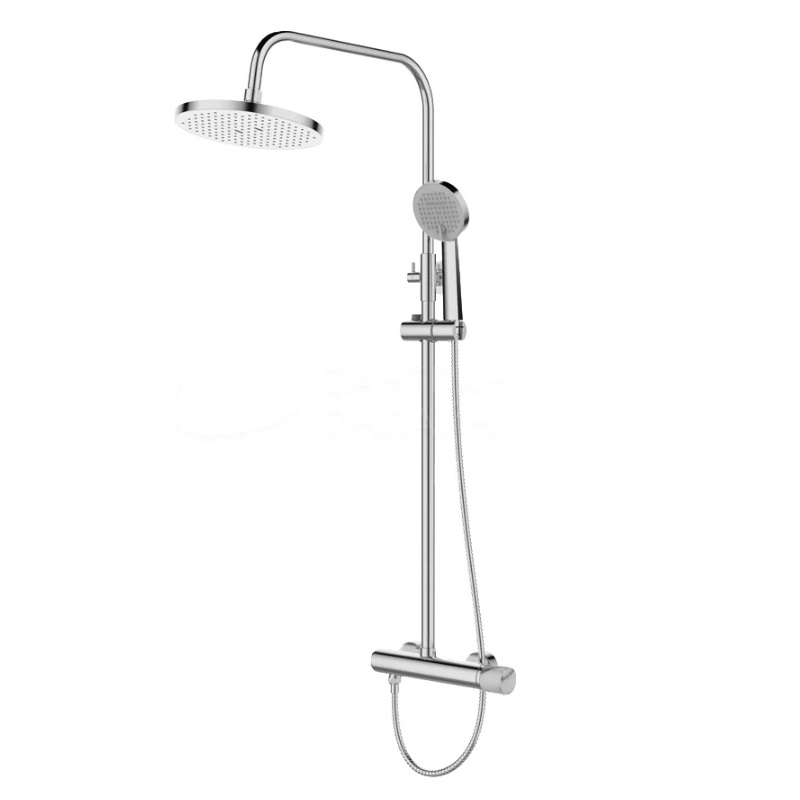 

Душевая стойка Bronze de Luxe Focus 24612CM хром/мрамор, 24612CM