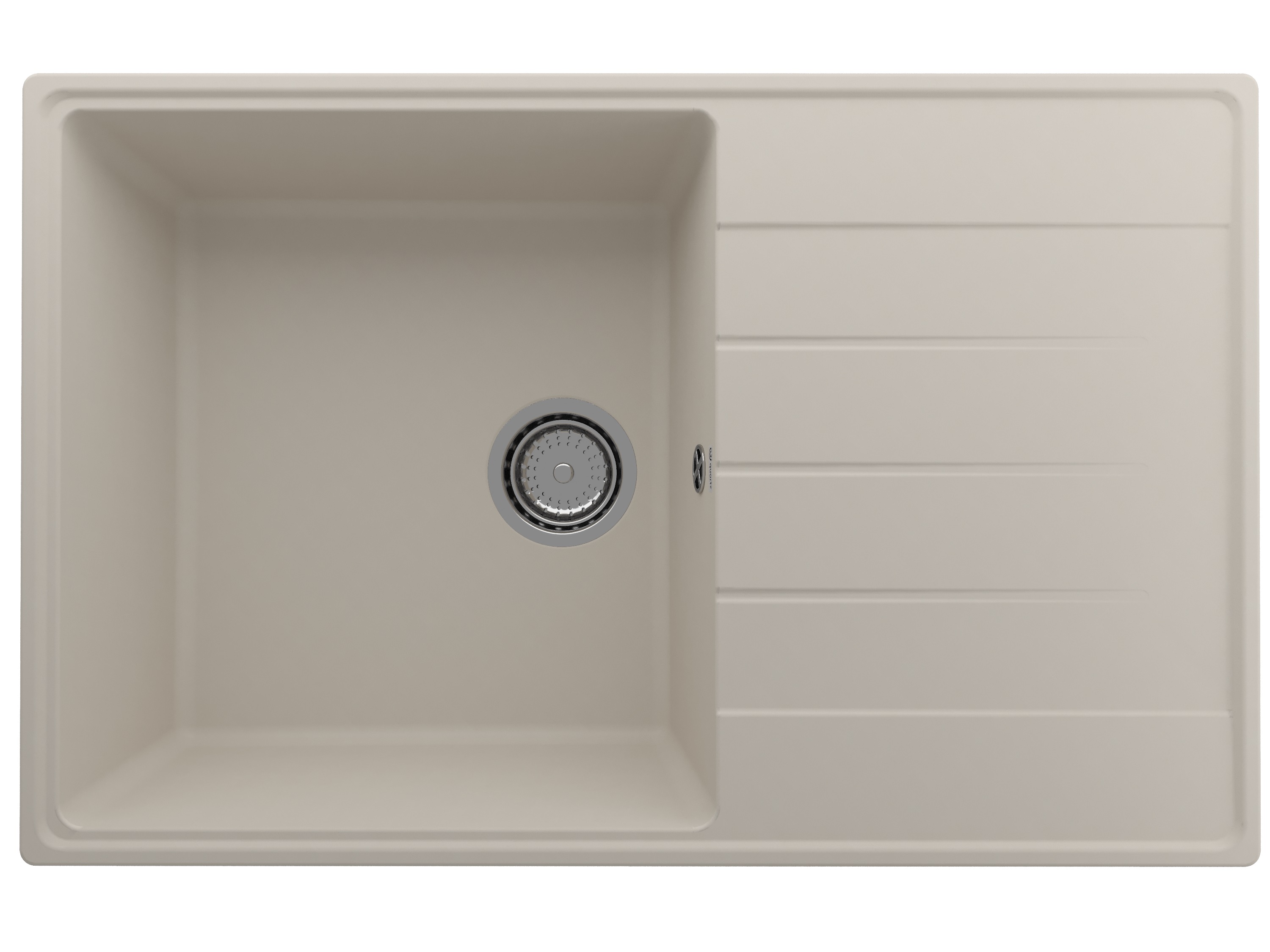 

Мойка кухонная Ulgran Quartz Prima 780-02 78х50 см, лен, Бежевый, Prima 780-02
