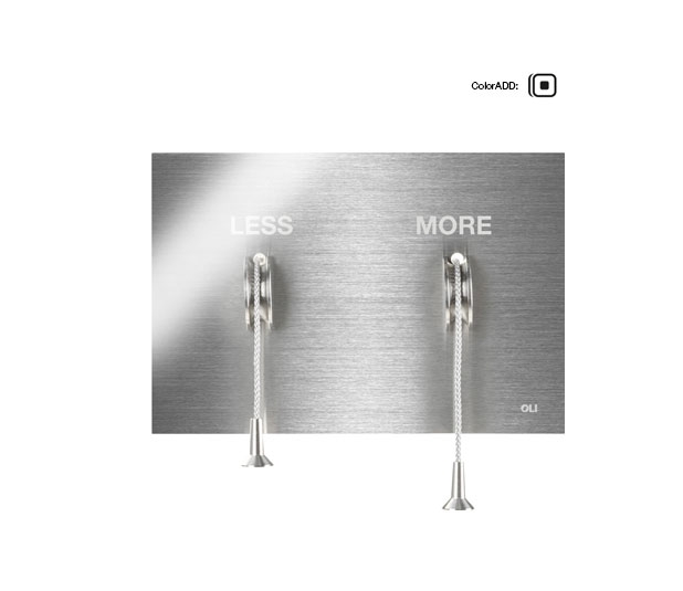

Кнопка смыва OLI Less is More 883525 хром матовый, 883525