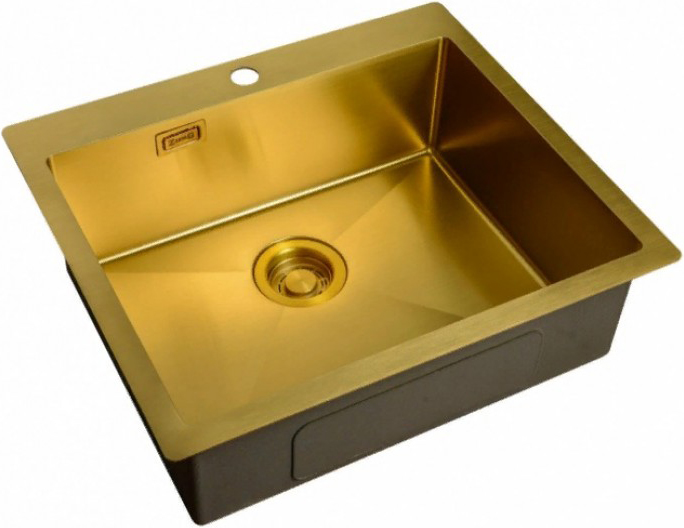 

Мойка кухонная Zorg Light ZL R 590510 BRONZE, Бронза