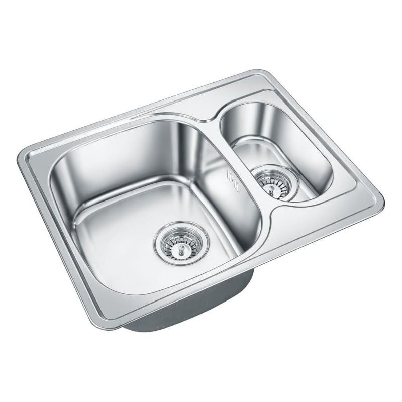 

Мойка кухонная Emar Steel 6350B, Хром, 6350B