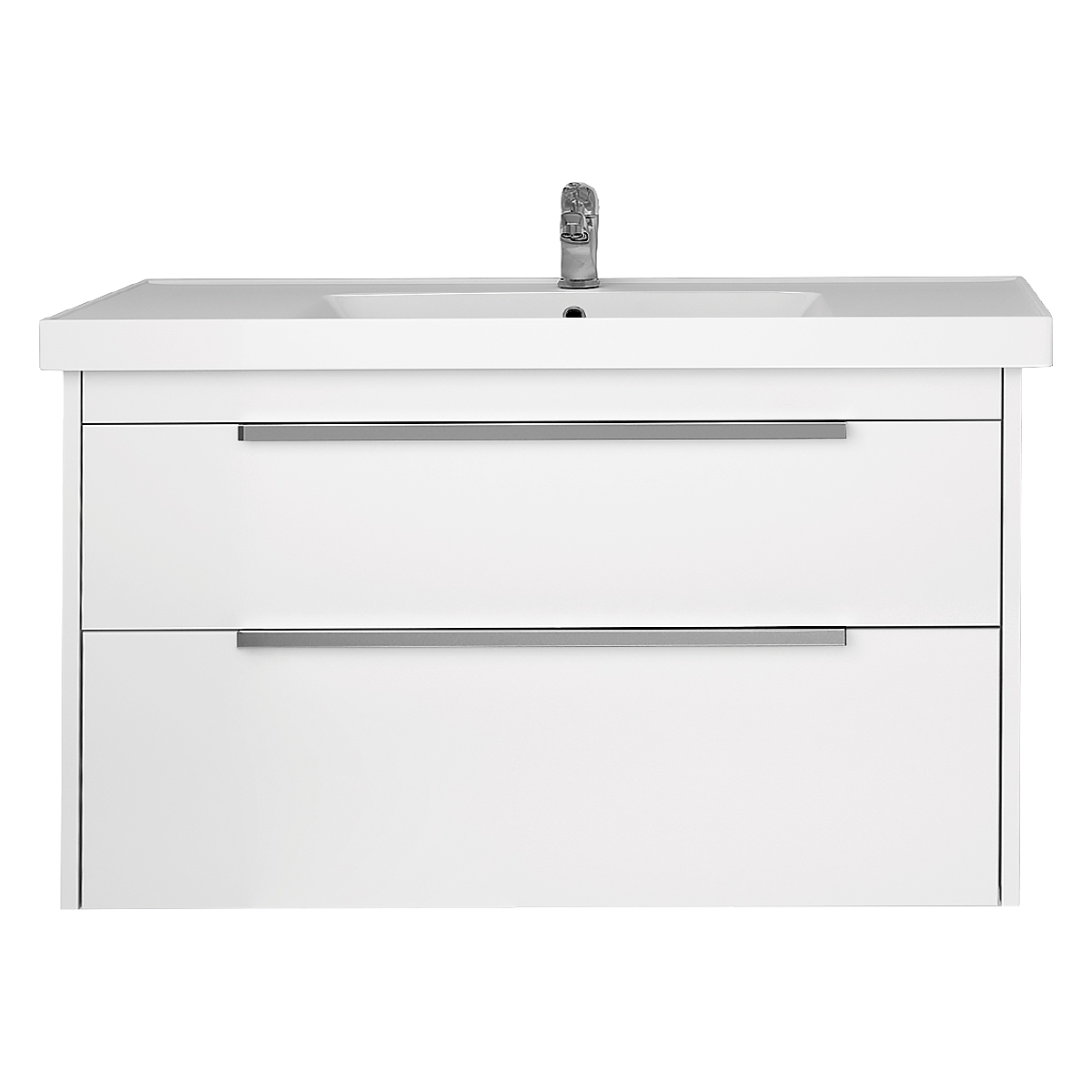 

Тумба с раковиной Dreja Prime 90 белый глянец, Prime 90