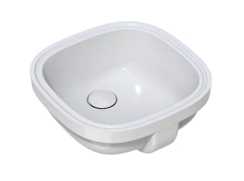 

Раковина Arrow AP41011B встраиваемая снизу 46x46x19,8 см, Белый, AP41011B