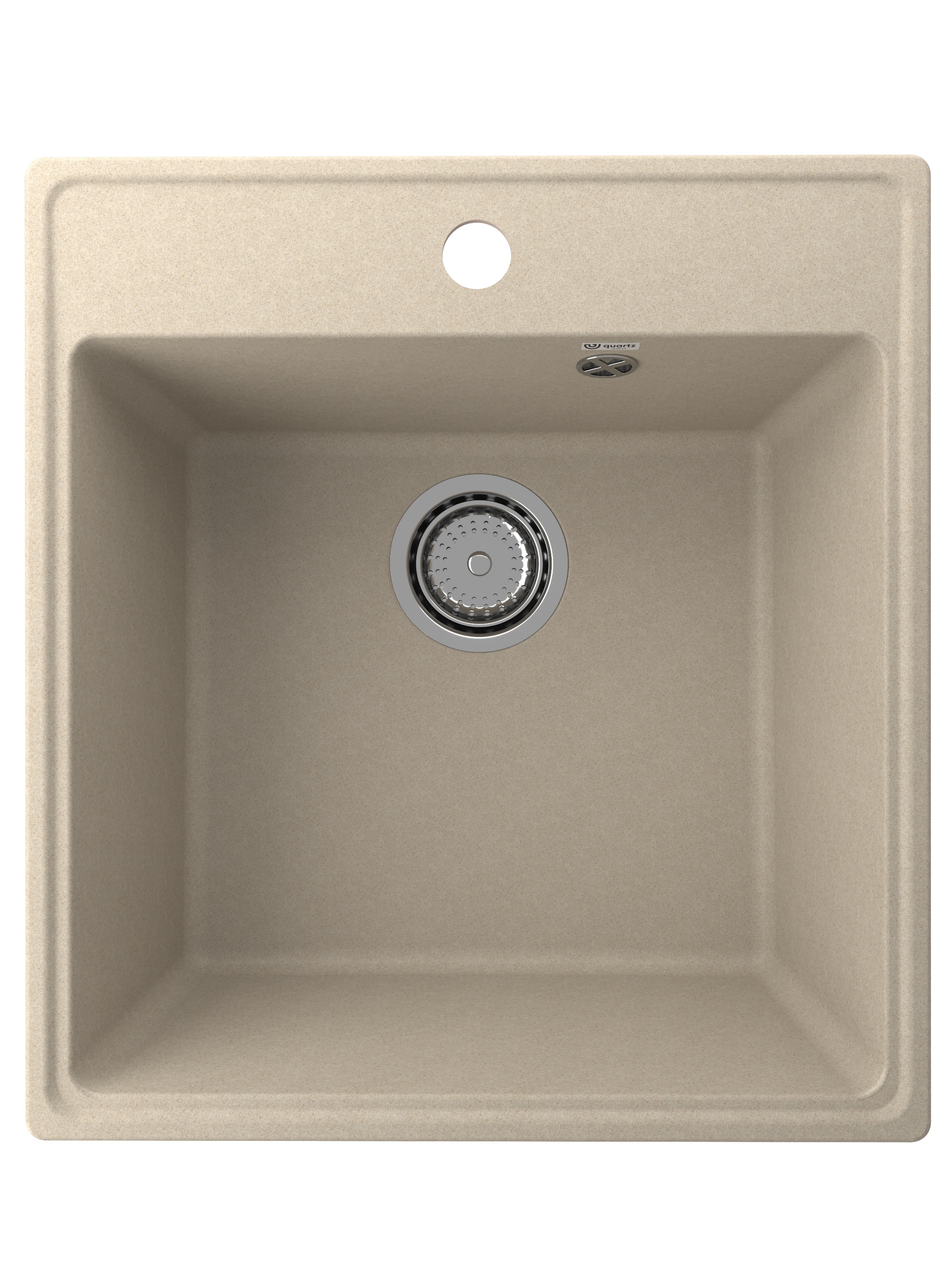 

Мойка кухонная Ulgran Quartz Forte 460-03 46х50 см, десерт, Бежевый, Forte 460-03